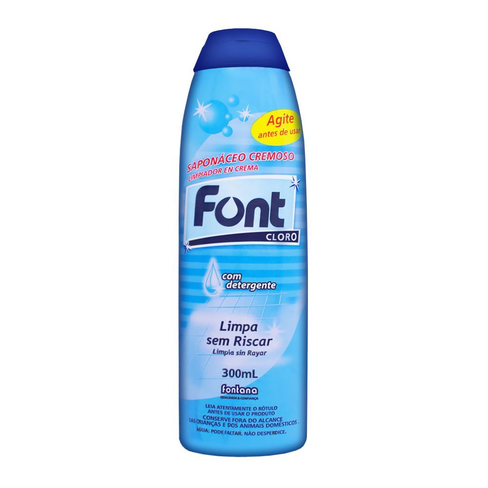 SAPONÁCEO CREMOSO FONT CLORO - 300ML